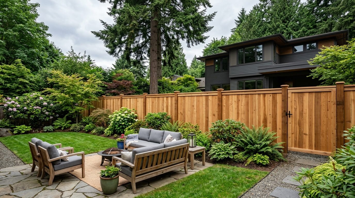 How Professional Cedar Fence Installation Helps Protect Seattle Backyard Privacy