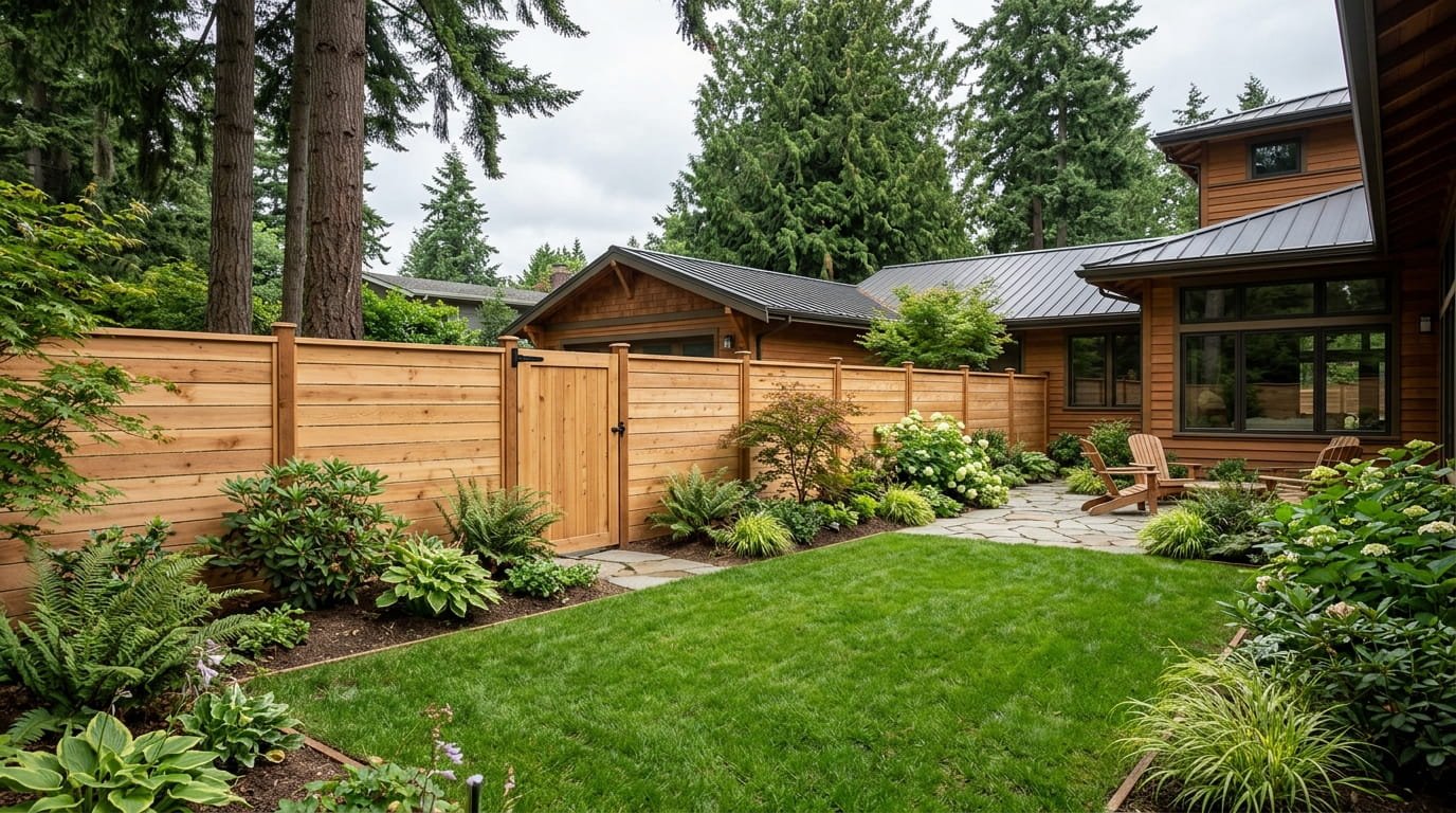 How Professional Cedar Fence Installation Can Improve a Seattle Backyard