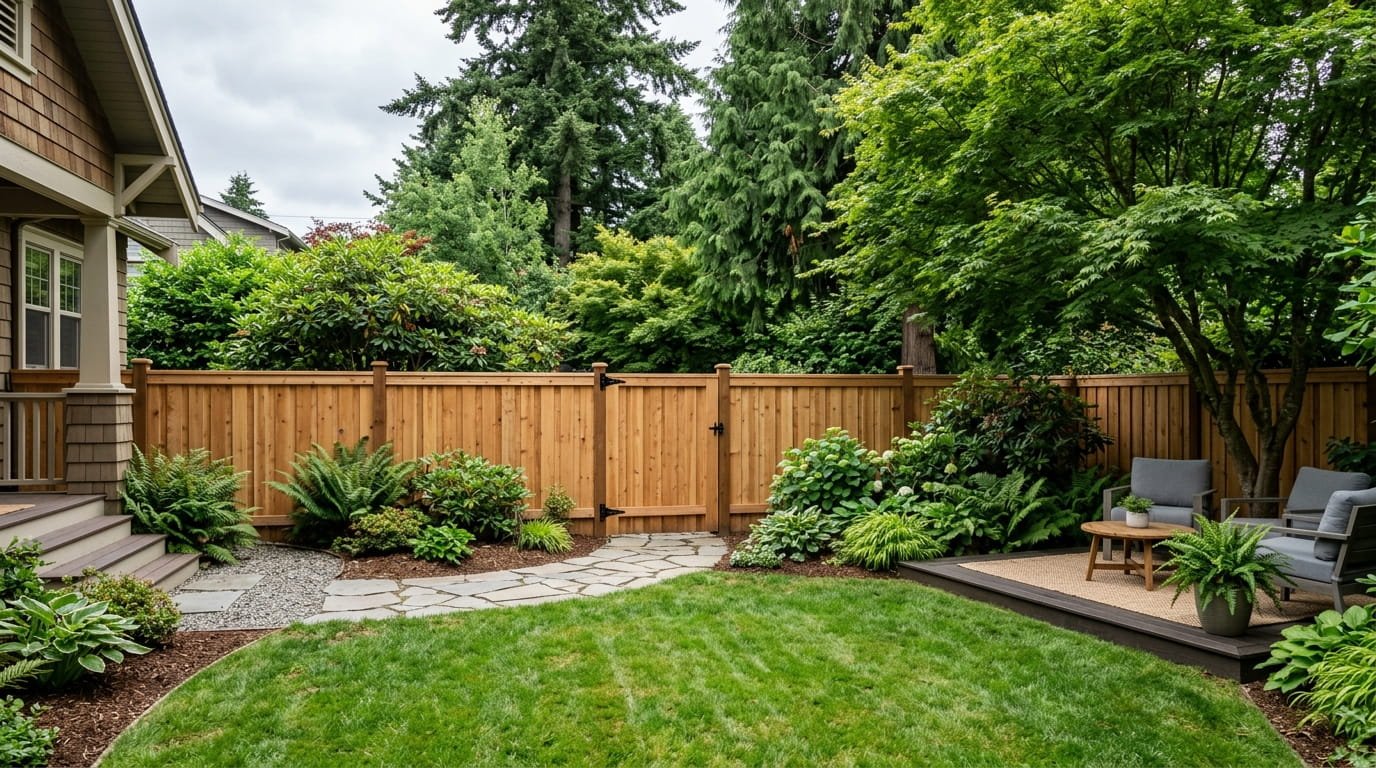 How Seattle Homeowners Can Create a More Private Backyard With Wood Fencing